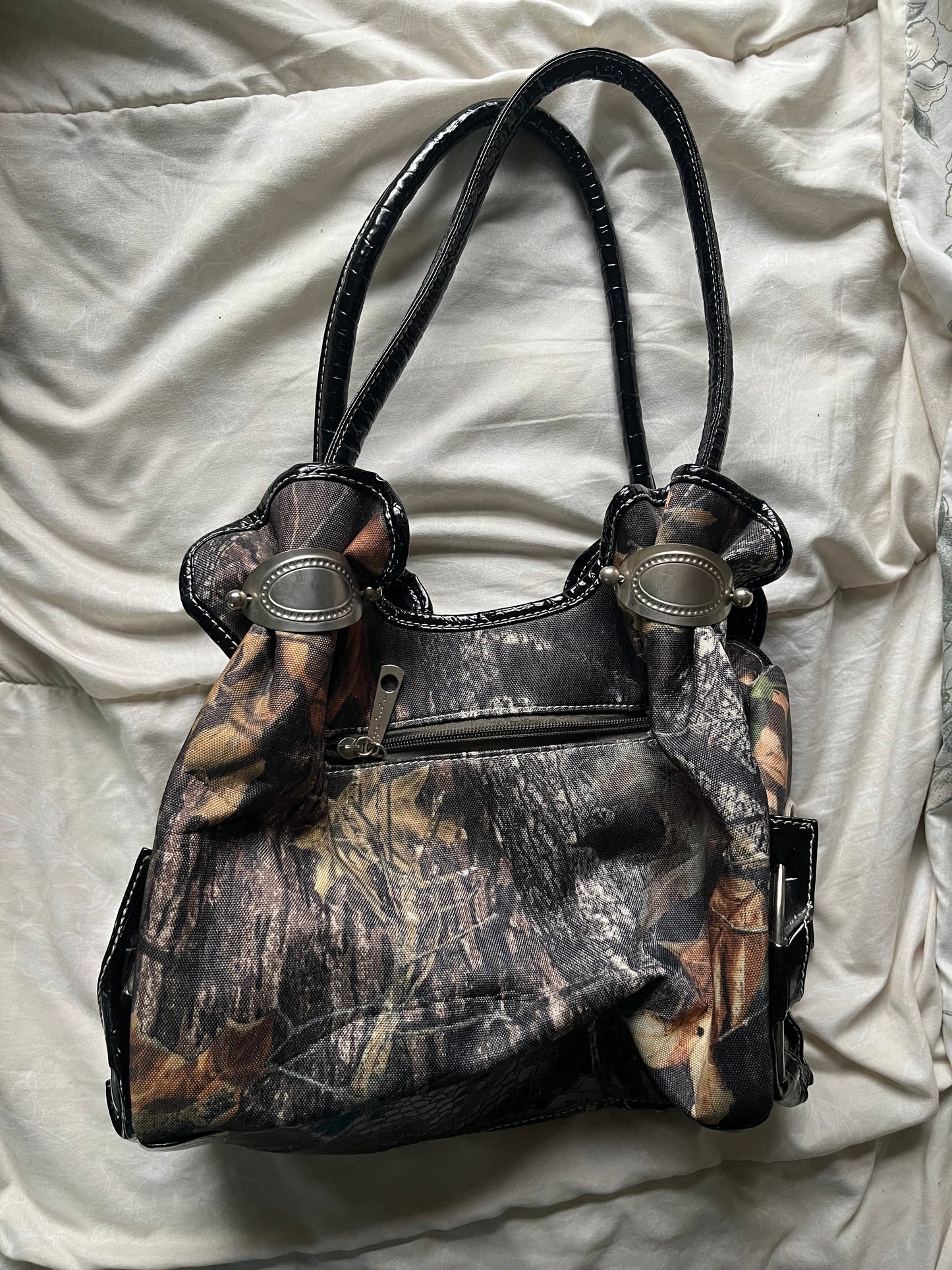 Camo Cross Bag + Wallet