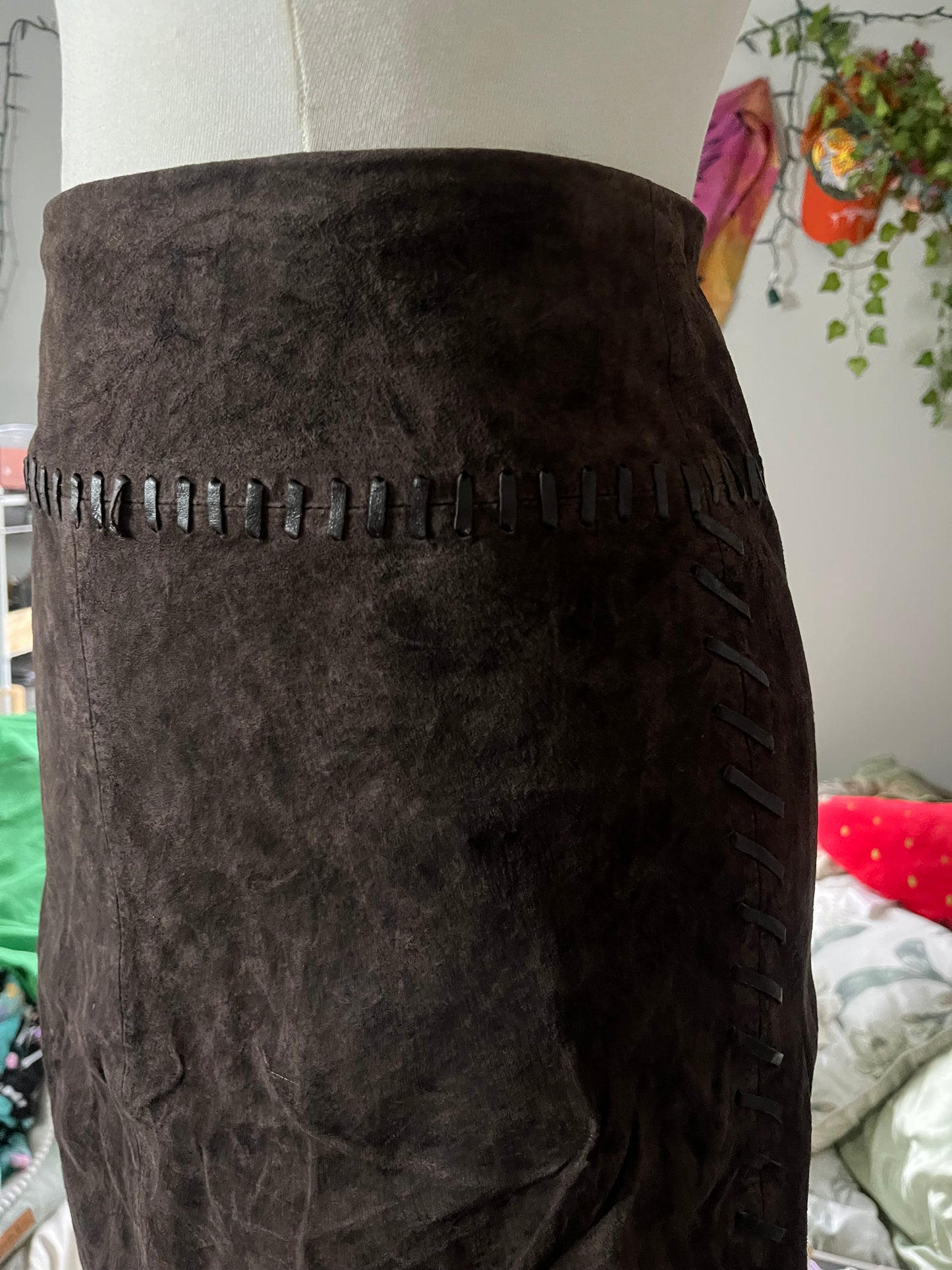 Leather Maxi Skirt