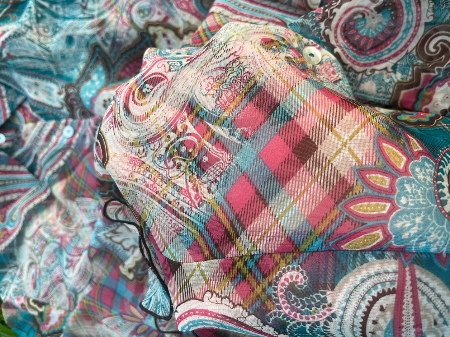 Paisley Button Up