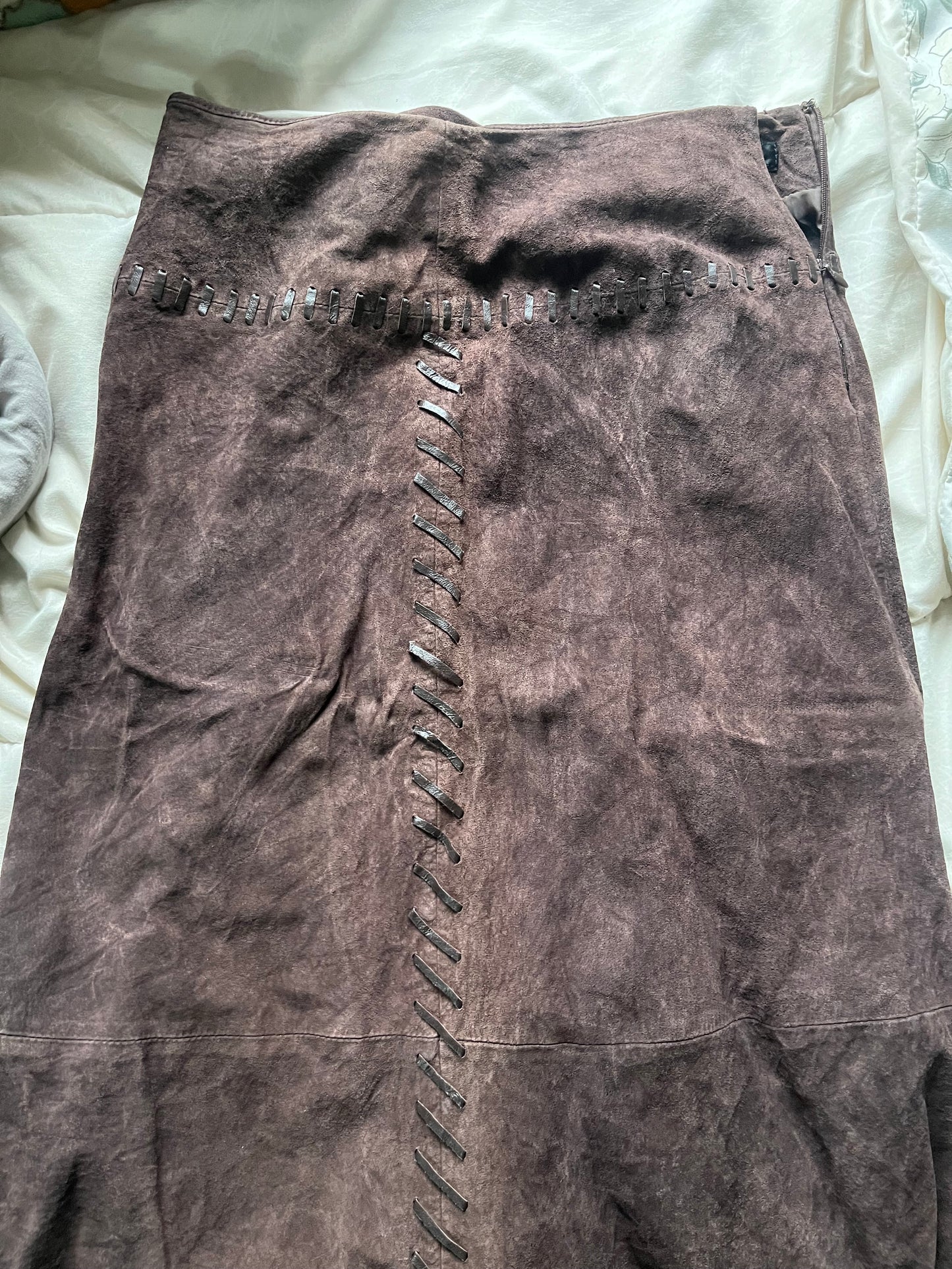 Leather Maxi Skirt