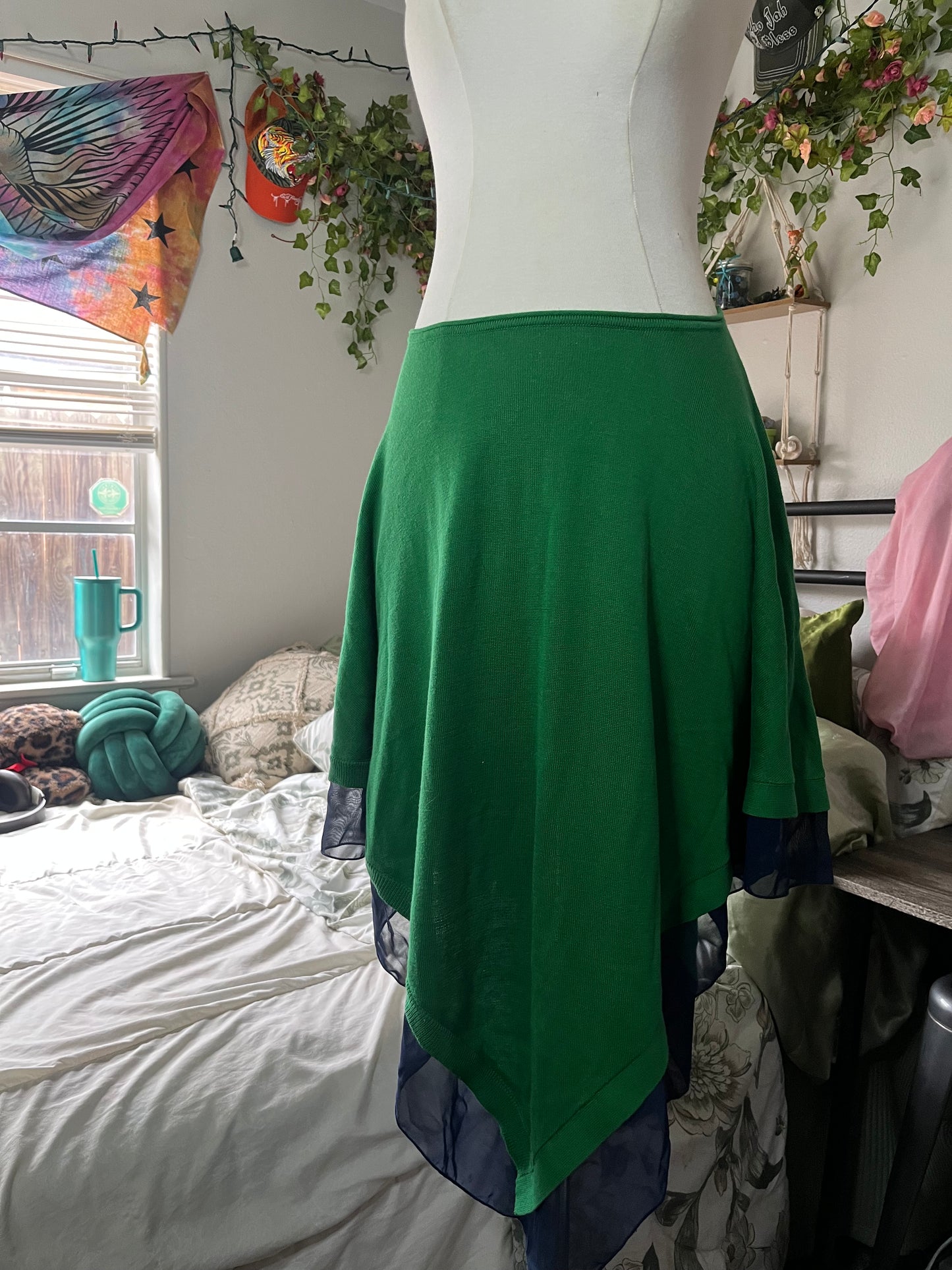 Contrast Skirt