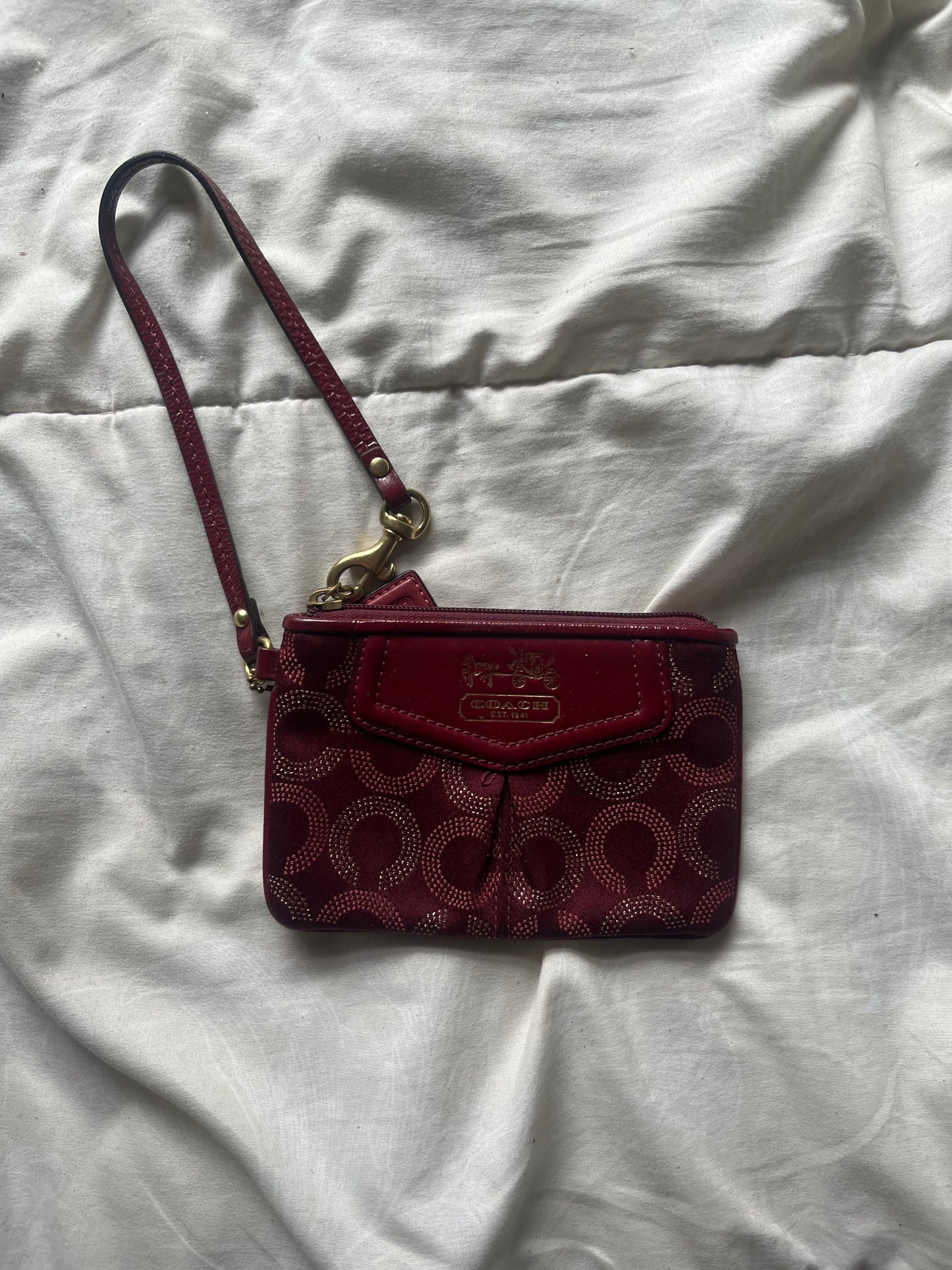 Coach Wristlet