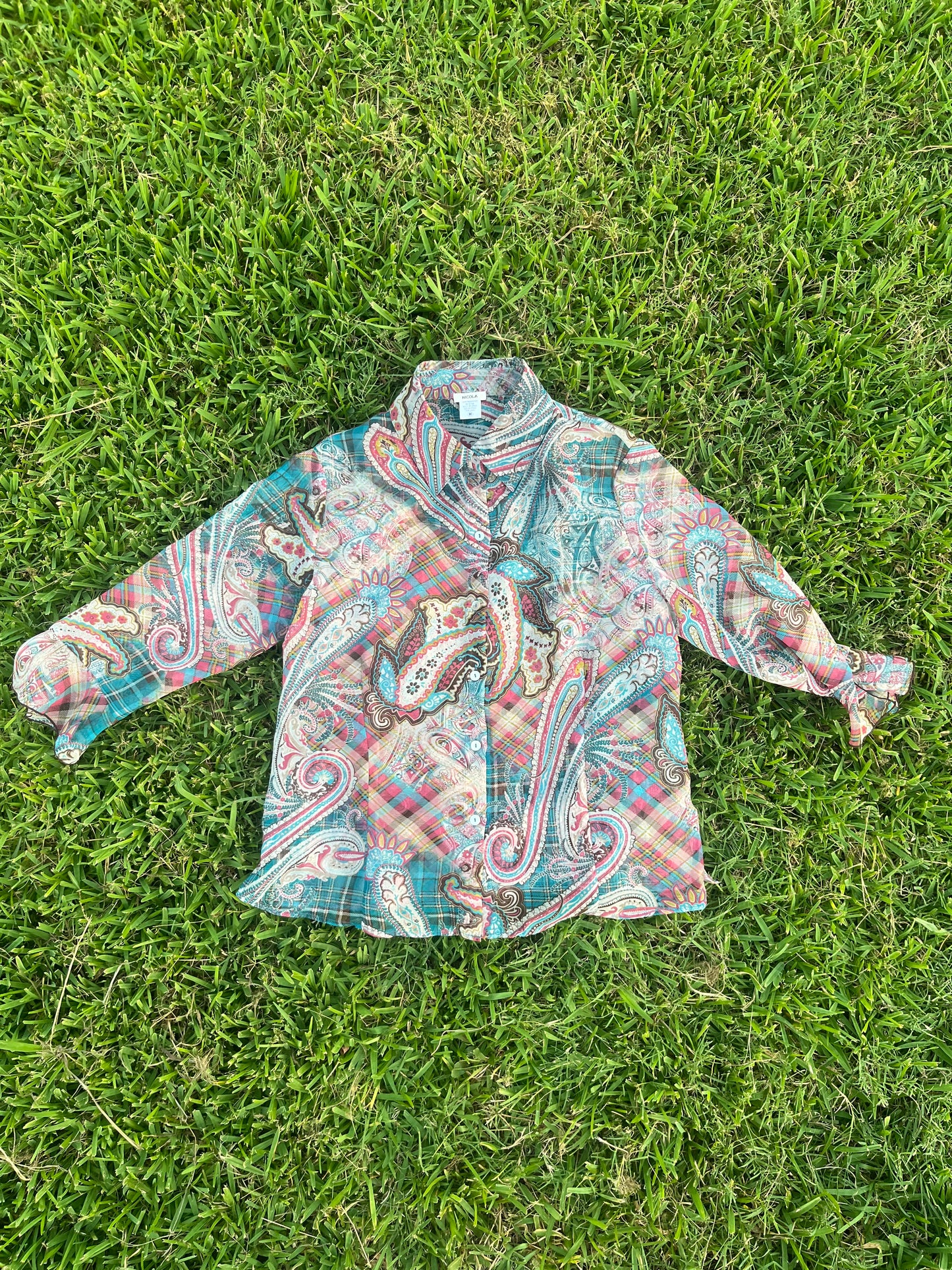 Paisley Button Up