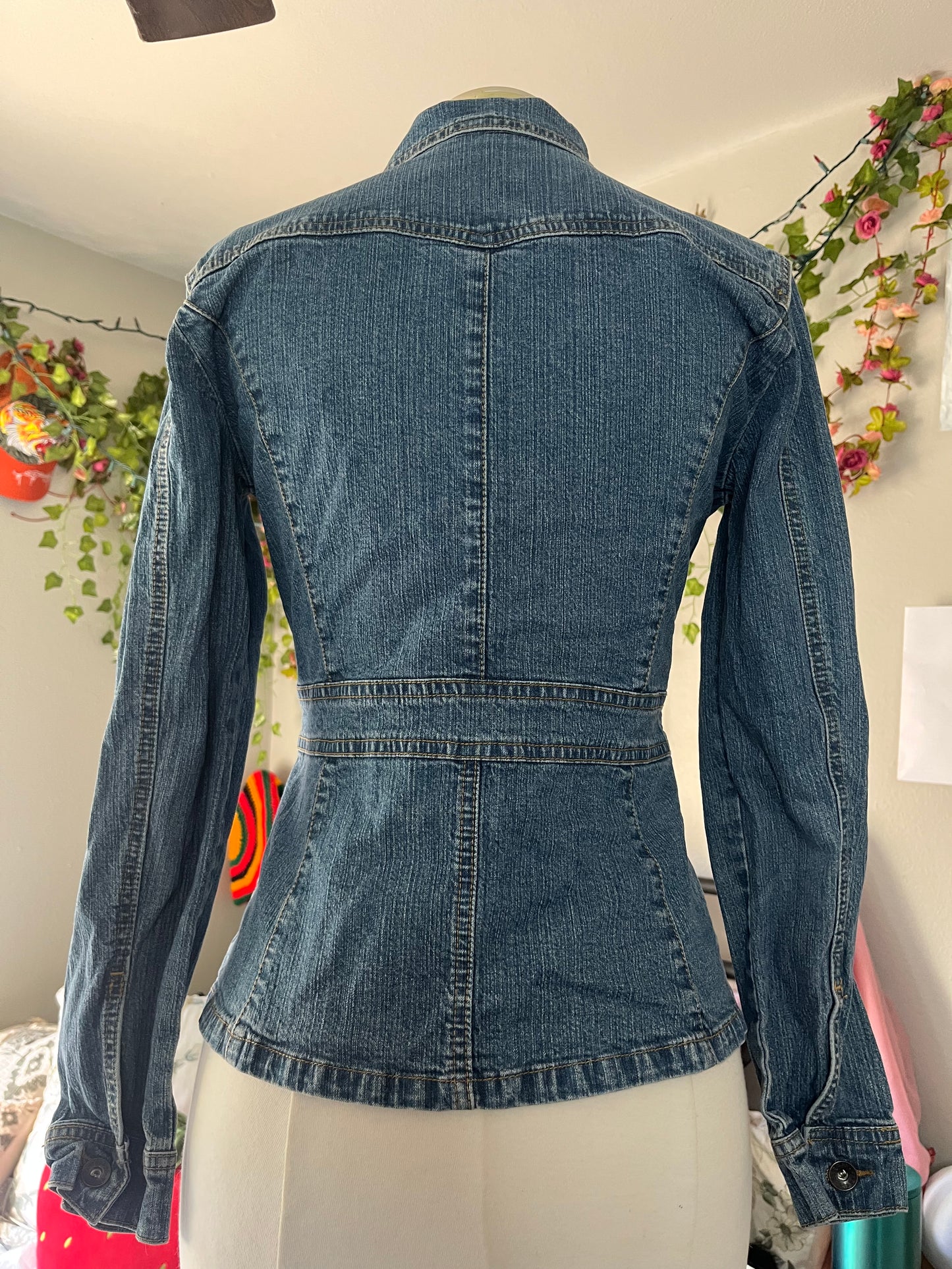 Paneled Denim Jacket