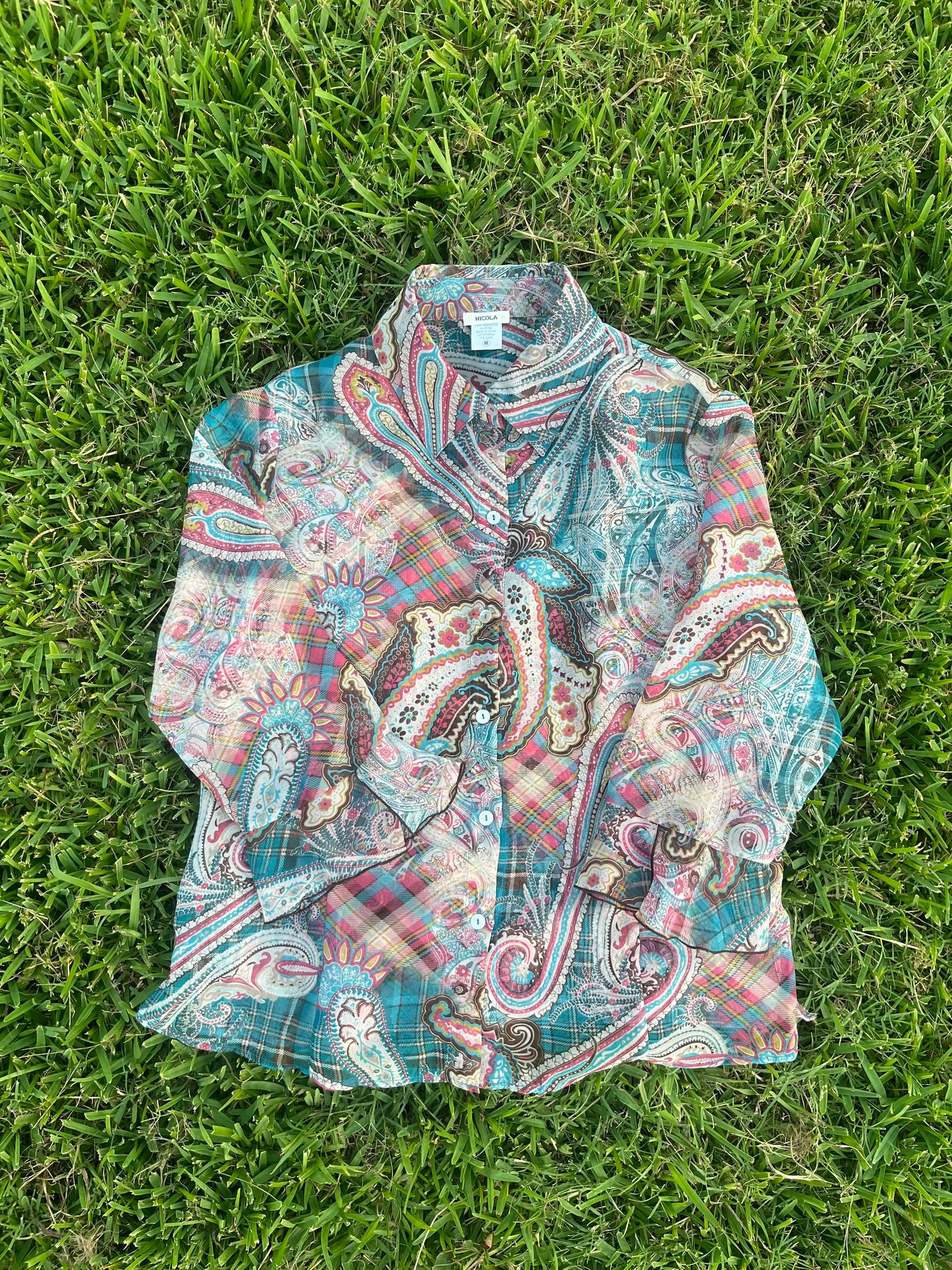 Paisley Button Up