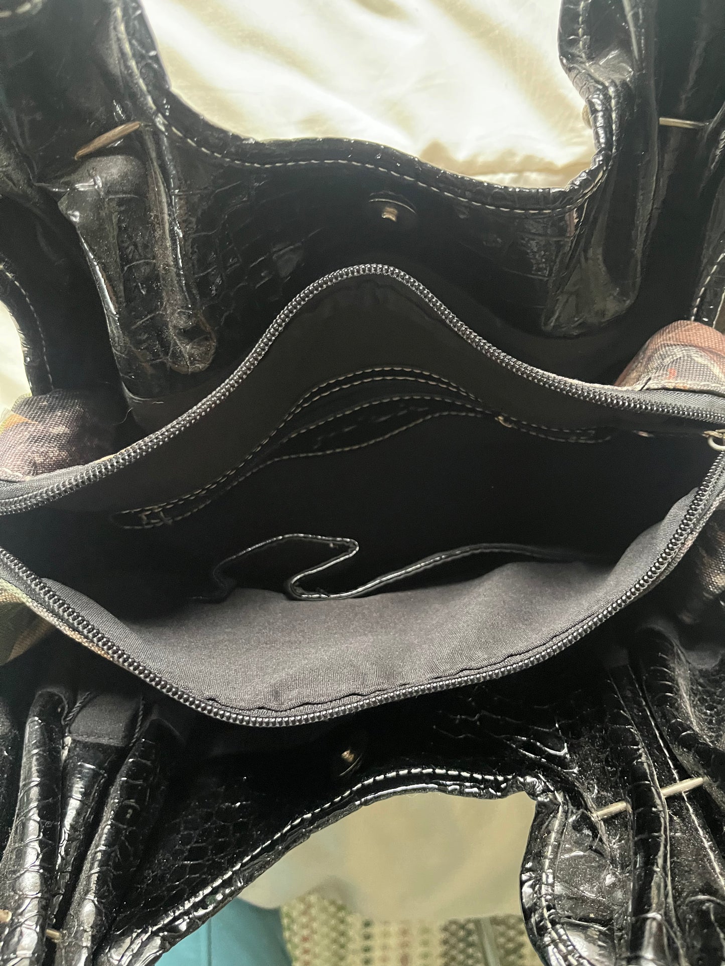 Camo Cross Bag + Wallet