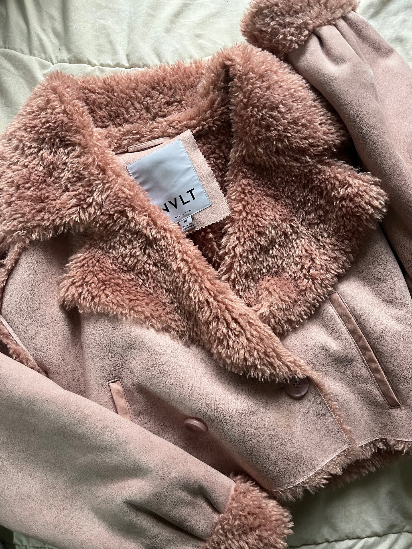 Pink Fur Coat