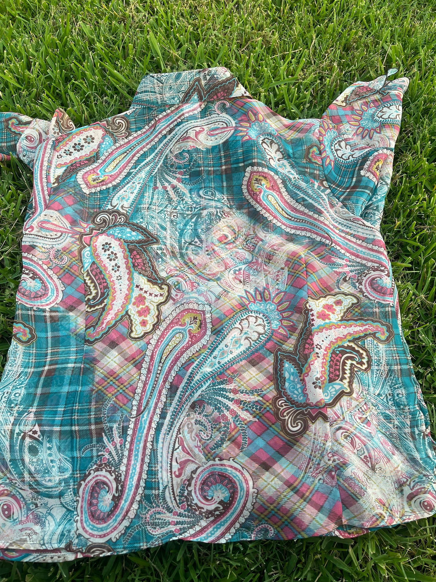Paisley Button Up