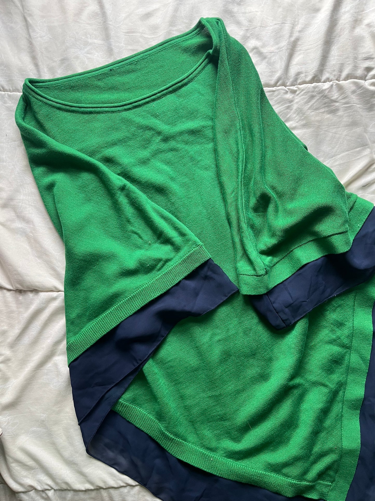 Contrast Skirt