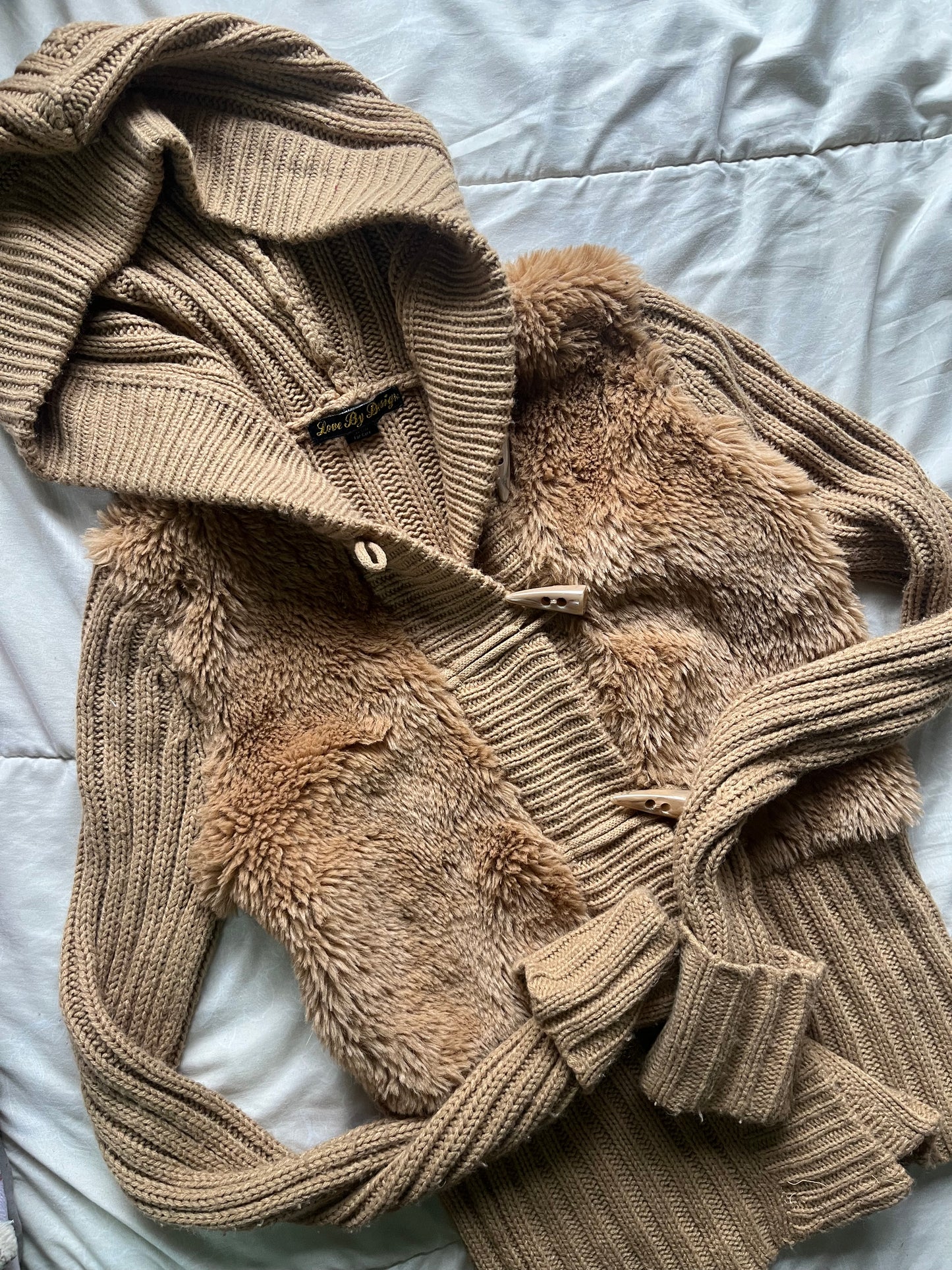 Fur Cardigan