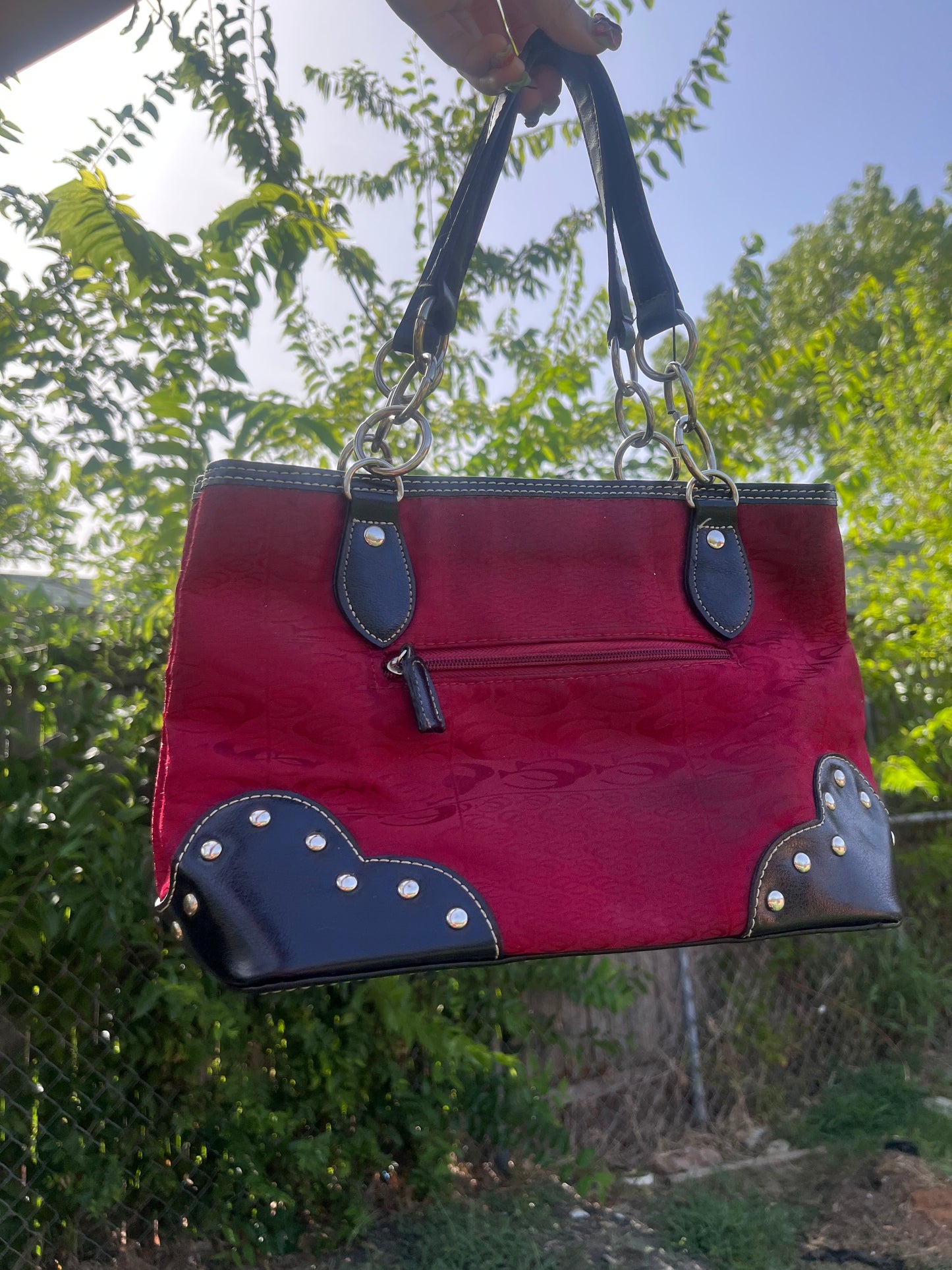 Red Western Bag