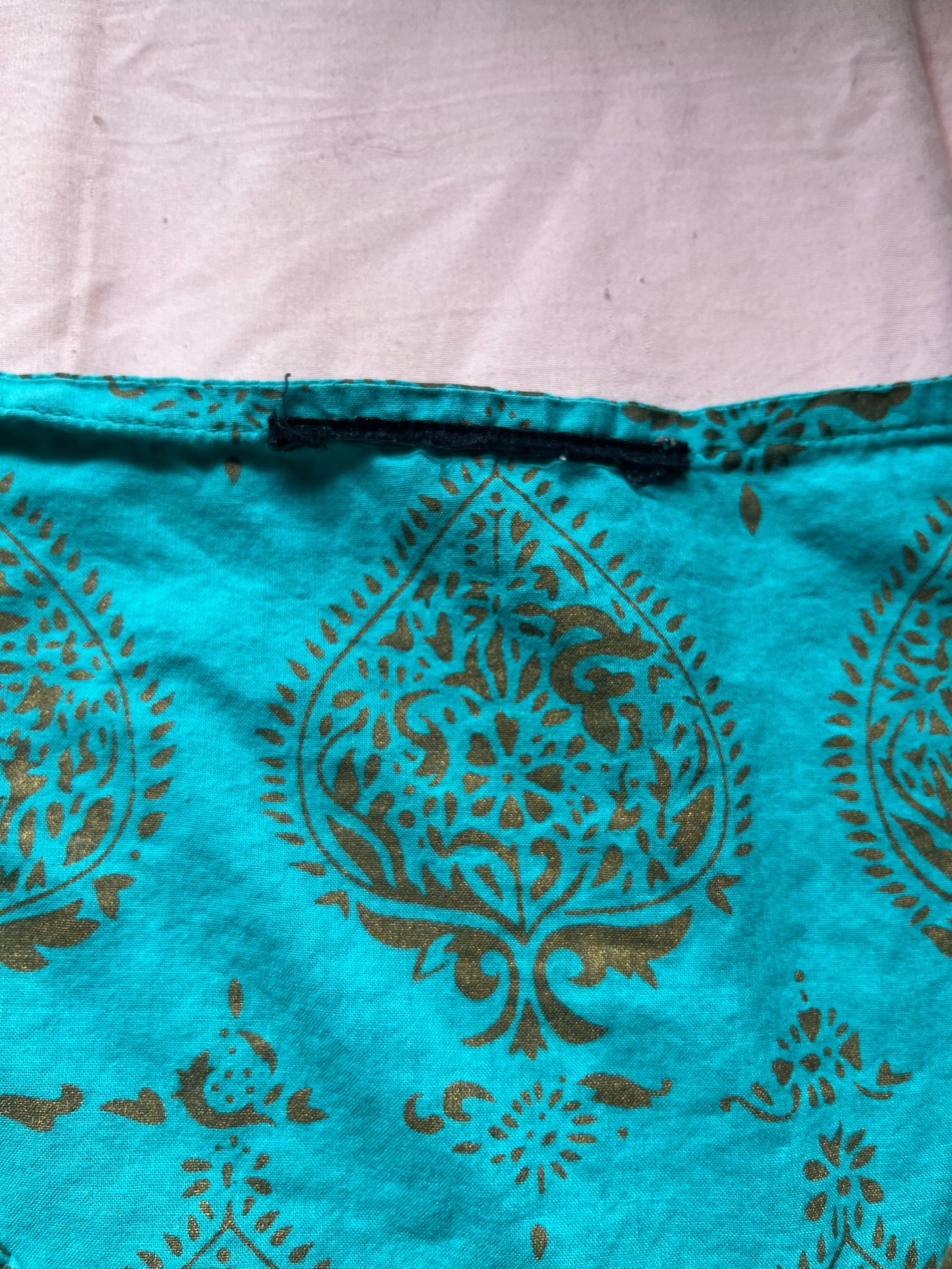 Paisley Turquoise Skirt