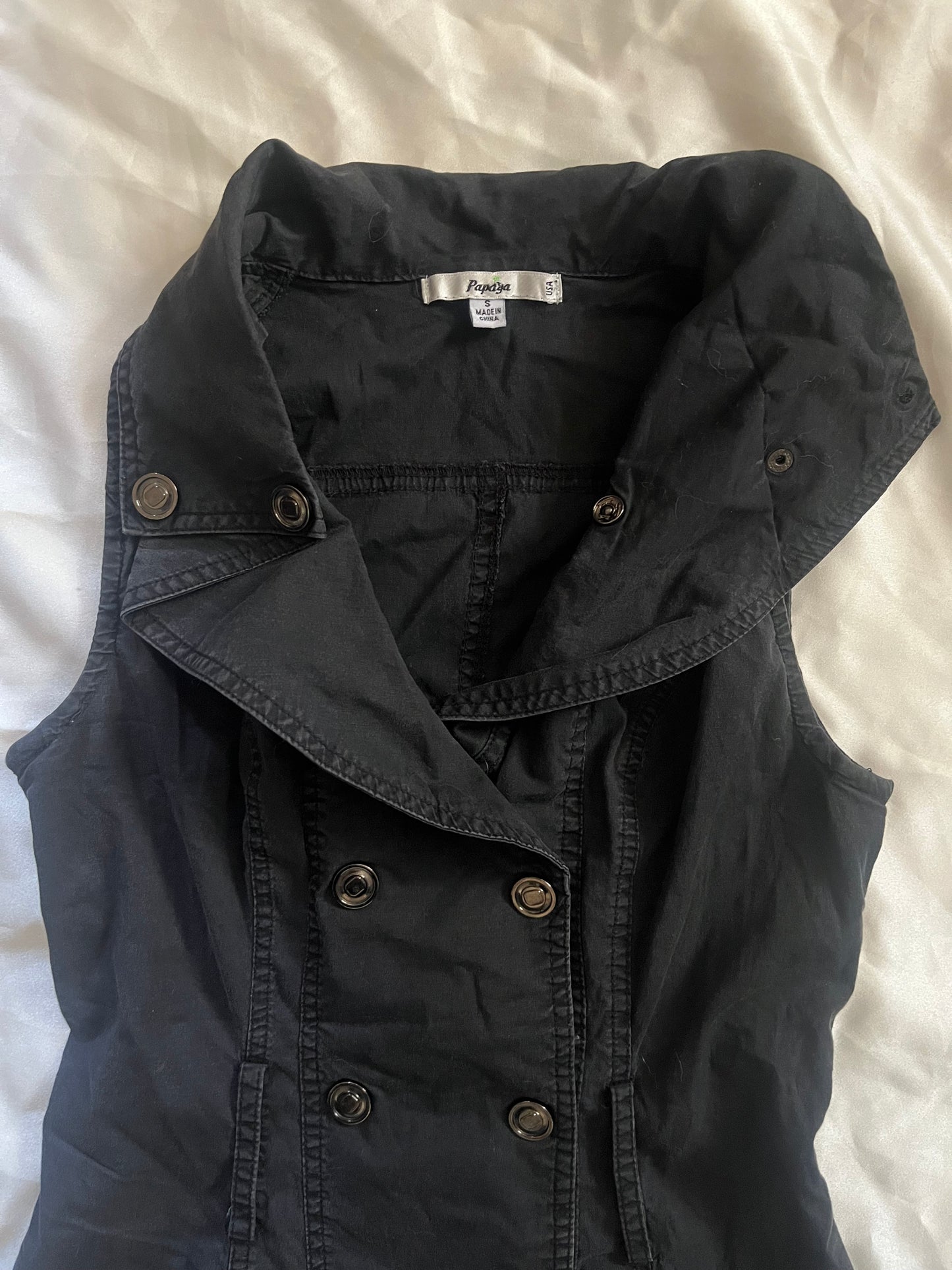Button Up Mini Dress