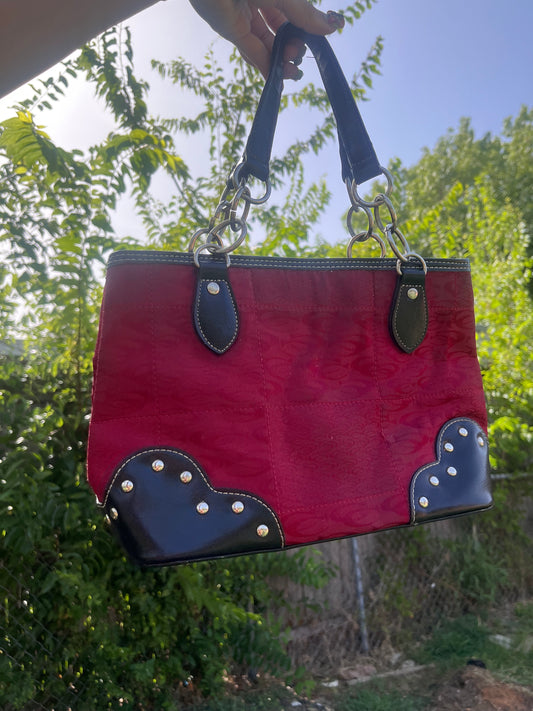 Red Western Bag
