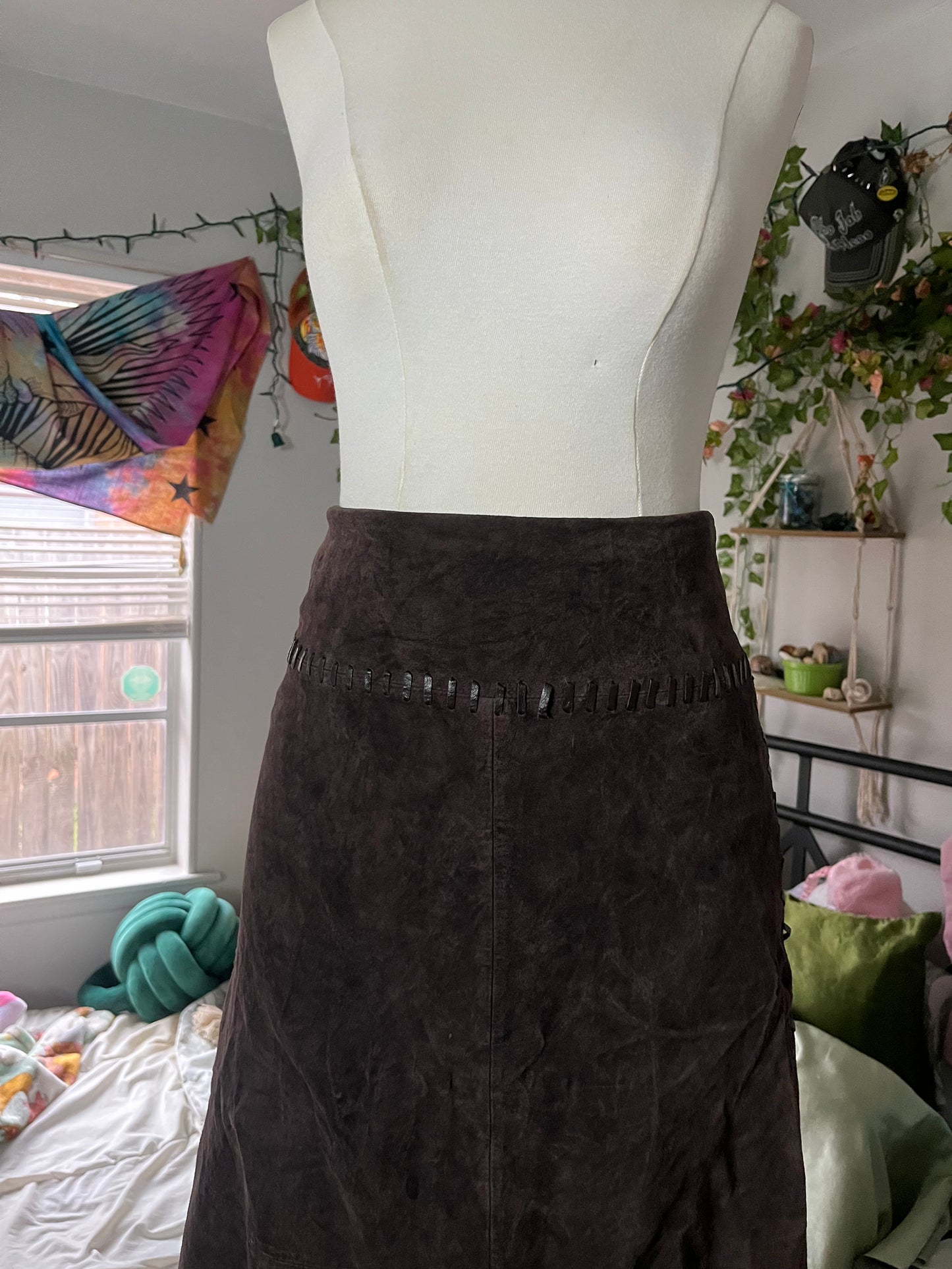 Leather Maxi Skirt