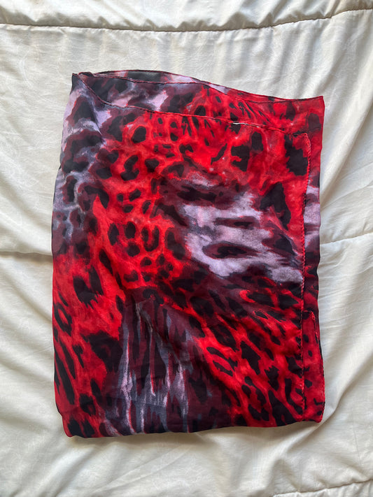 Cheetah Scarf