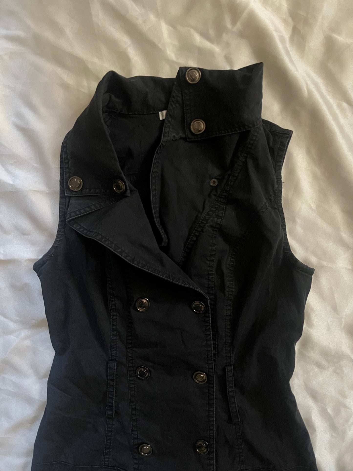 Button Up Mini Dress